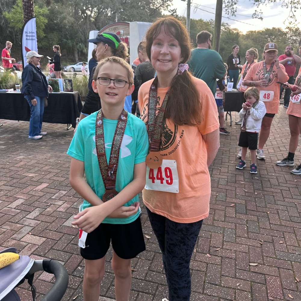 We did it the 3k Rapture  Run St Augustine 3/10